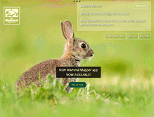 Tablet Screenshot of mammal.org.uk